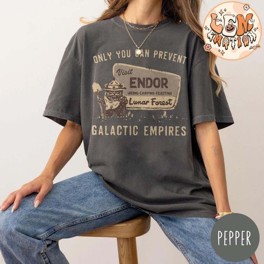 Retro Ewok Star Wars Shirt, Ewok Endor National Park Protect Our Forest Shirt