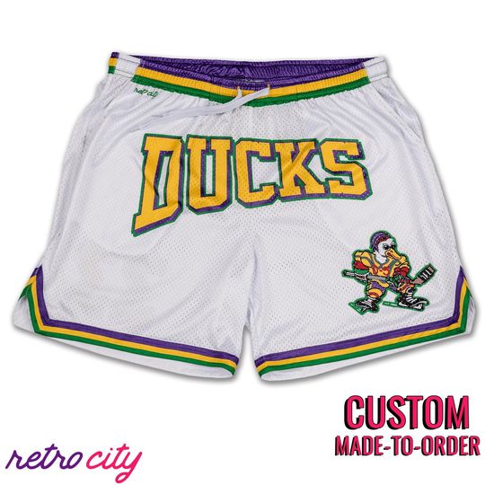 Mighty Ducks Goldberg Retro Mesh Shorts