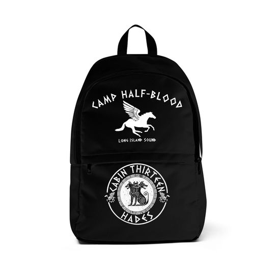Camp Half-Blood Cabin 13 Backpack | Hades | Percy Jackson | Heroes of Olympus