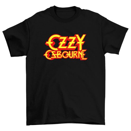 Ozzy Osbourne Logo Classic Black T-Shirt