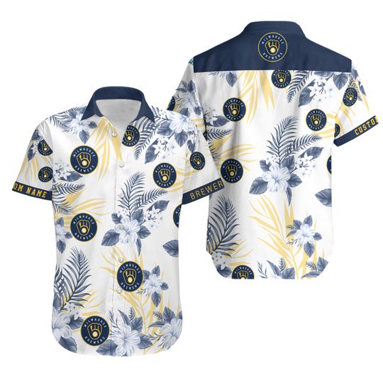 Milwaukee Baseball Team Brewerss Hawaiian Shirt