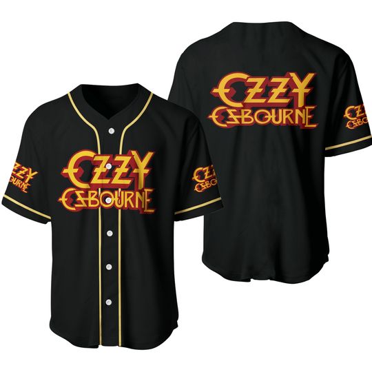 OZZY OSBOURE Rock Legend Baseball Jersey Gift For FanS-5XL