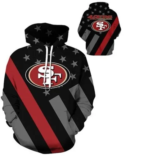 San Francisco 49ers 3d Hoodie