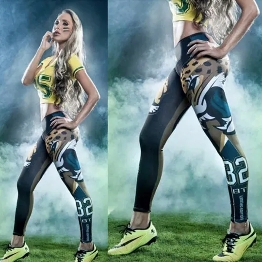 Jacksonville Jaguars Women's Leggings