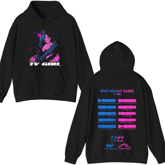 Tv Girl Back Hoodie - Premium Tv Girl Merchandise