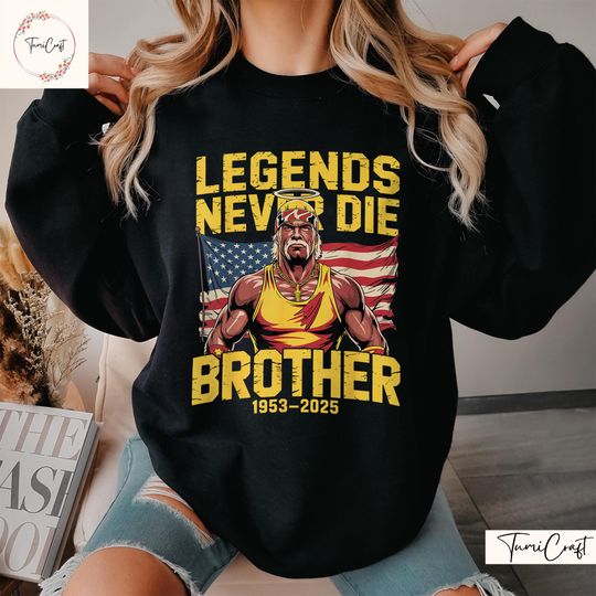 Hulkamania Tribute Shirt, Hulk Hogan Memorial T-shirt, RIP Hulk Hogan Tshirt