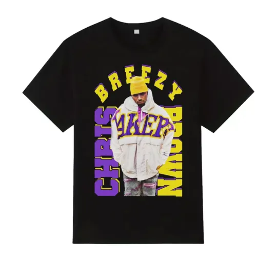 Chris Brown Breezy Celebrity T-shirt Men’s Women