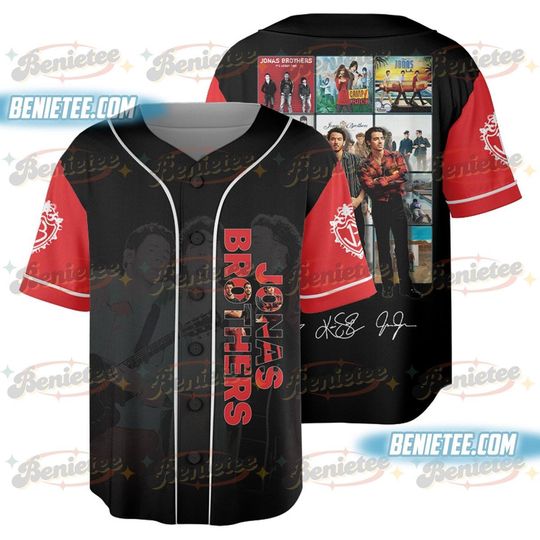 Jonas Bros 20th Annivesary Tour 2025 Baseball Jersey, Vintage Jonas Brothers Tour Jersey, Jonas Brother Merch
