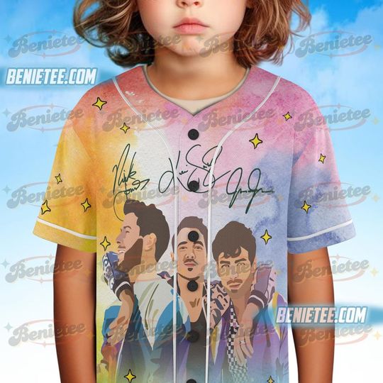 Jonas Bros 20th Annivesary Tour 2025 Jersey, Jonas Brothers Baseball Jersey, Jonas Brother Merch, Retro Jonas Brothers Tour Shirt