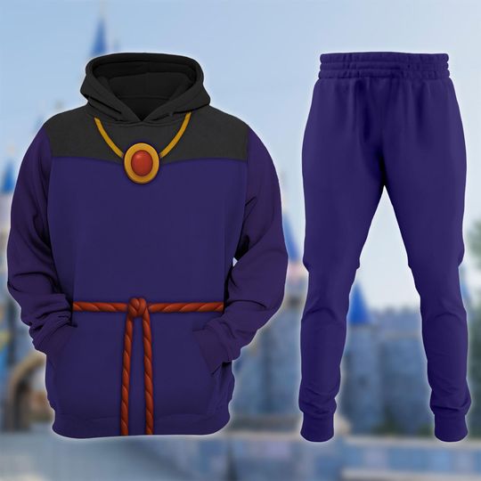 Evil Queen 3D Hoodie, Snow White Villain Character All Over Print Shirt, Evil Queen Cosplay Costume Tee, Snow White Regina Costume Hoodie Joggers Sets