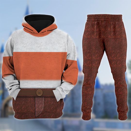 Disney Anxiety Inside Out 3D Hoodie Joggers Sets, Inside Out 2 All Over Print Hoodie, Anxiety Costume Shirt, Anxiety Cosplay Costume, Inside Out