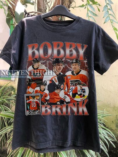 Bobby Brink Vintage 90s Graphic Style T-Shirt, Bobby Brink Shirt, Vintage Sports T-Shirt, Unisex Shirt, Bootleg Hockey Gift