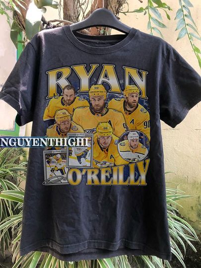 Ryan O'Reilly Shirt Graphic Sport Tshirt Player Best Seller Bootleg Unisex Women Man Vintage 90s Graphic Tee Gift Fans