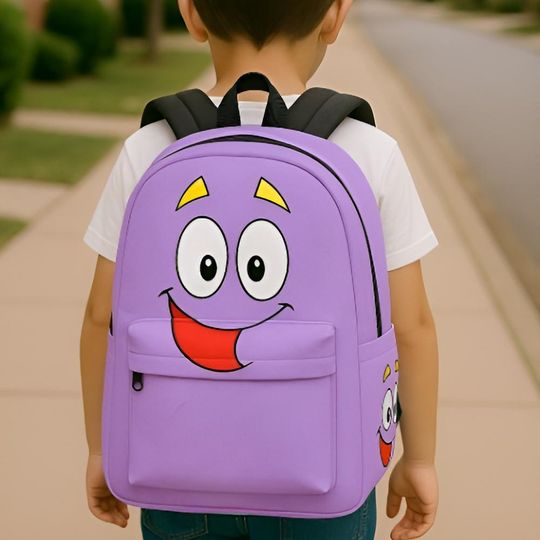 Kids Dora the Explorer Backpack for First Day of School, Preschool Backpack, Cute School Bag