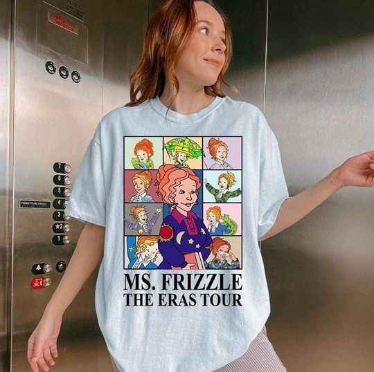 Ms Frizzle Shirt, Back to School Shirt,Magic School Bus Shirt, Teacher Shirt