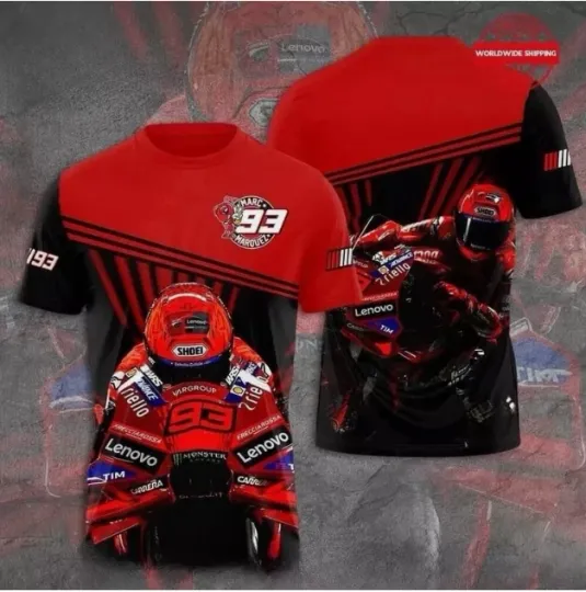 Marc Marquez Limited Edition 3D All Over Print Shirt