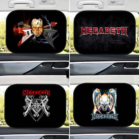 Heavy Metal Rock Megadeth Car Sun Shade For Windshield