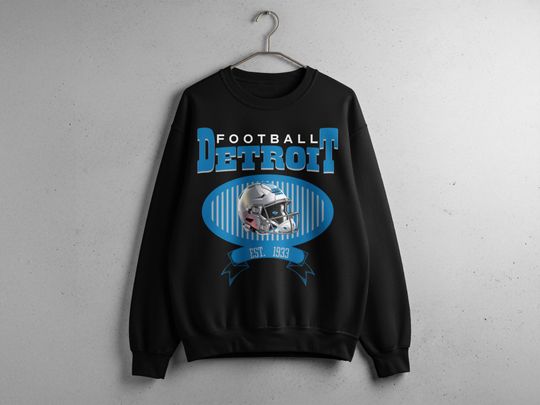 Detroit Football Sweatshirt, Detroit Lions T-Shirt, Lions Team Apparel , Fan Apparel