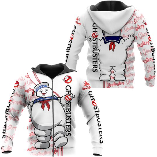 Ghostbusters Stay Puft Disney 3D Hoodie