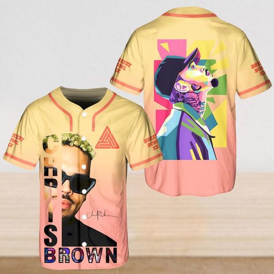 Chris Brown Baseball Jersey, Chris Brown Breezy Bowl XX Jersey, Breezy Bowl XX Shirt, Chris Brown Shirt, Breezy Bowl 2025 Baseball Shir