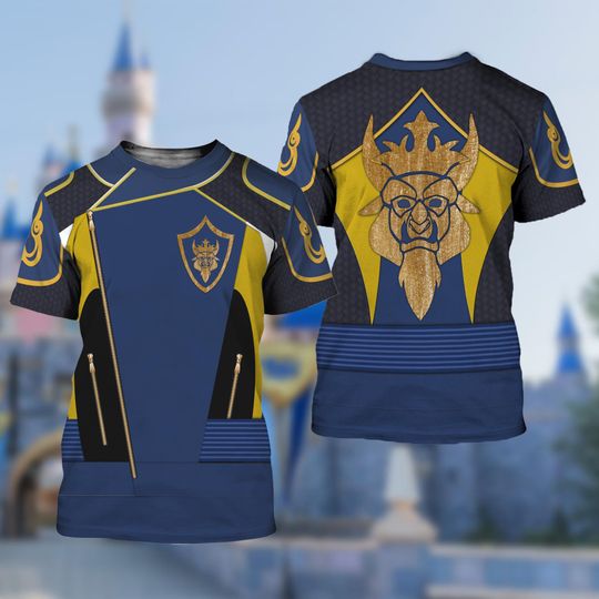 Ben Descendants Halloween Cosplay 3D Tshirt, Descendants Characters Cosplay Halloween 3D Shirt, Halloween Costume Sweater