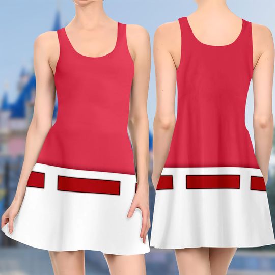 Disney Phineas And Ferb Skater Dress, Candace Flynn Cosplay Costume, Disney Cosplay Women Girl Dress, Candace Halloween Costume