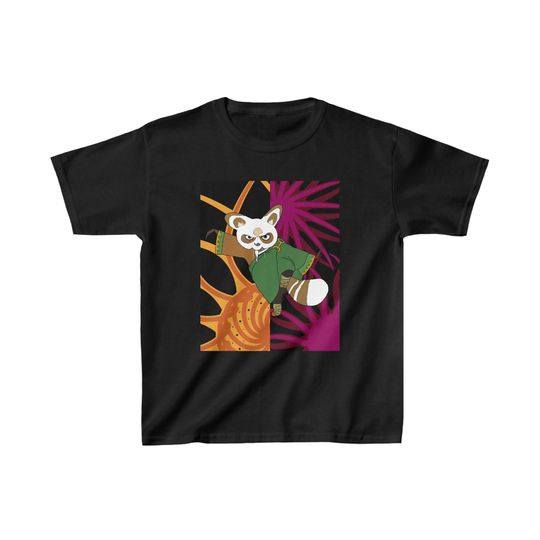 Master Shifu Graphic Tee for Kids | Kung Fu Panda Inspired T-Shirt