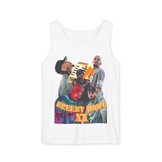 Breezy Bowl XX Women Tank Top | Limited Edition Chris Brown-Inspired Racerback | Trendy Ribbed Crop Tee