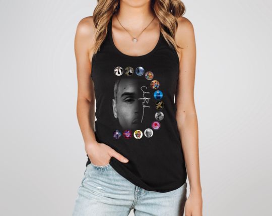 Chris Brown Tank Top, Chris Brown Tour Breezy Bowl XX T-Shirt, Chris Brown Concert Tank Top, Chris Brown Concert 2025 Tank, Summer Tank Top