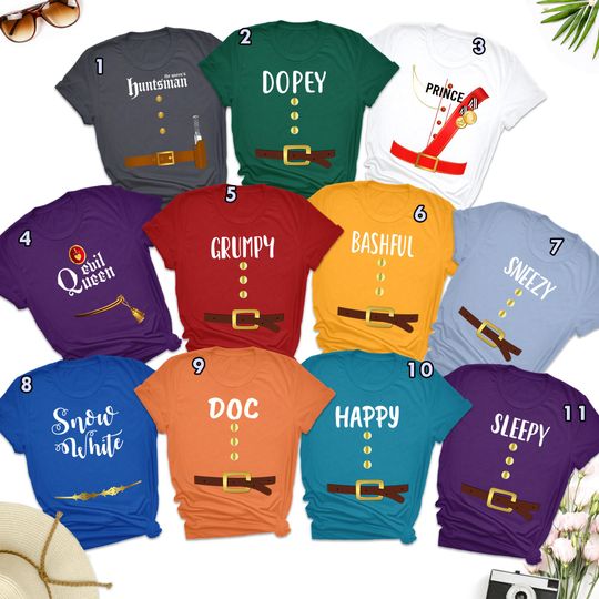 The Tiny Men Inspired Matching Group Shirts, Princess And Friend Team Matching Outfit, Custom Family Vacation Matching Shirt