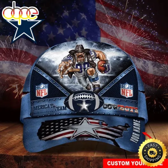 Personalized Dallas Team Cowboys Baseball Cap, Football Baseball Cap