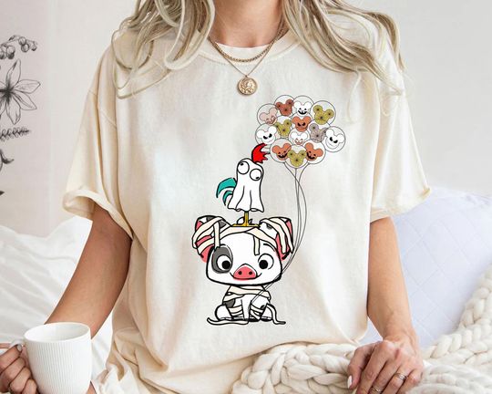 Moana Pua & Hei Hei Halloween T-Shirt – Family Trip Tee