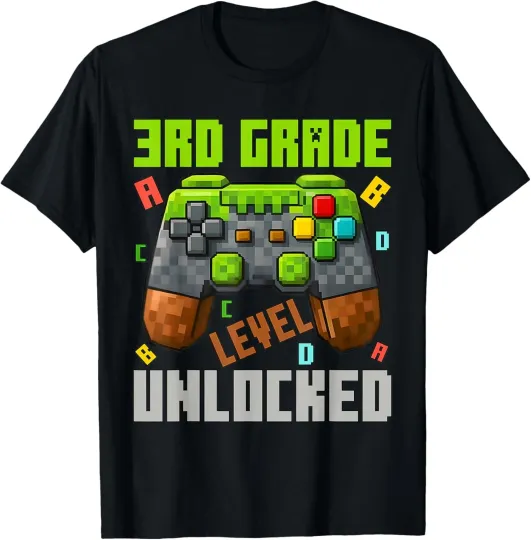 Funny 3rd Grade Back to School Shirt First Day Gift for Boy Girl Unisex Tee