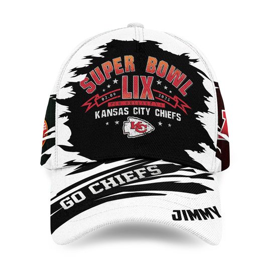 Personalized Kansas Chiefs Classic Cap, Chiefs Team Football Champions Cap, Kansas Game Day Football Cap