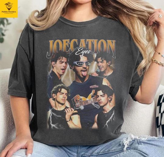 Vintage Jonas Brothers Tank Top, Joecation Eyes Shirt, Retro 90s Tour Jonas Tee
