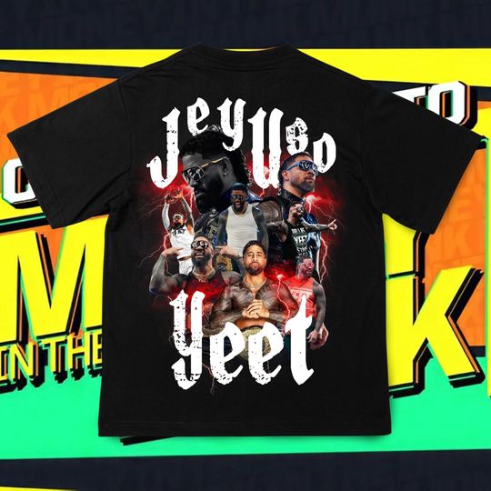 World Heavyweight Champion PNG – Jey Uso Yeet Graphic for MITB PPV Fans