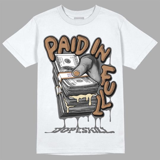Brown Kelp 6s Unisex Shirt Paid In Full Graphic