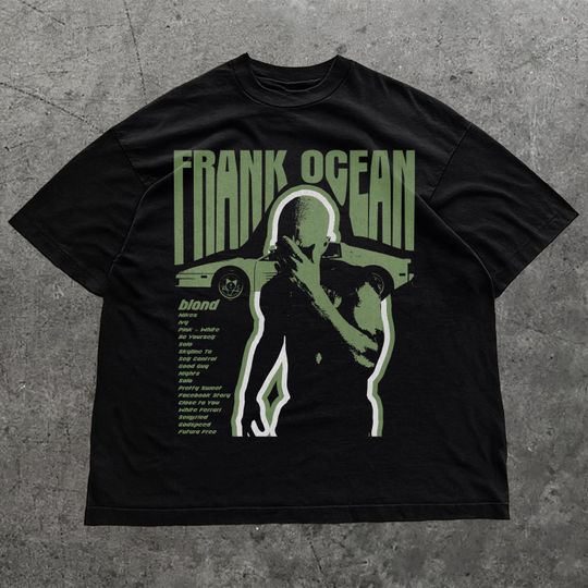 Frank Ocean Graphic Tee, Unisex Rap T-Shirt, Vintage Frank Concert Merch