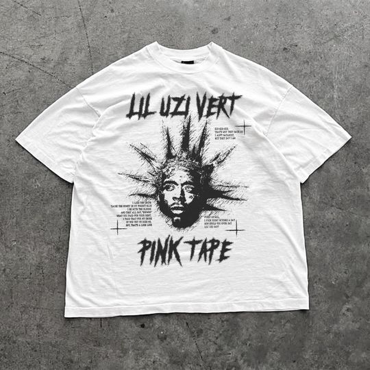 Lil Uzi Vert Graphic T-Shirt | Rap Merch Tee | Hip Hop Concert Streetwear Shirt