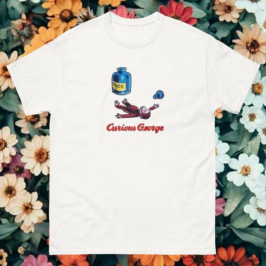 Curious George Y2K Cartoon Tee – Vintage Style Graphic Shirt for Kids