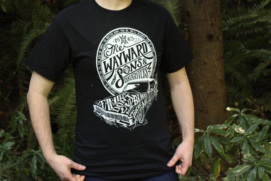 Wayward Sons Supernatural Tee – Sam and Dean Winchester Brothers Fan T-Shirt