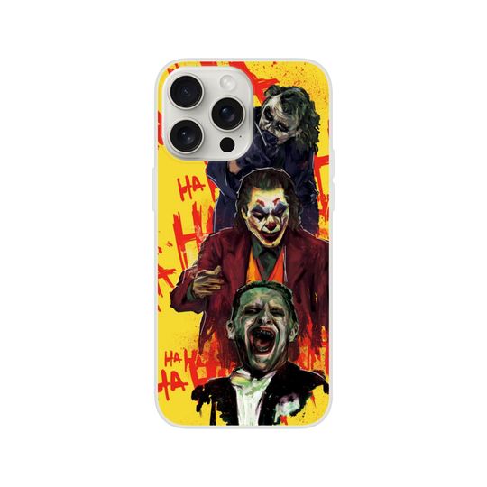 Joker Flexi Phone Case – Lightweight Comic Style Cover for DC Fans and Superhero Lovers