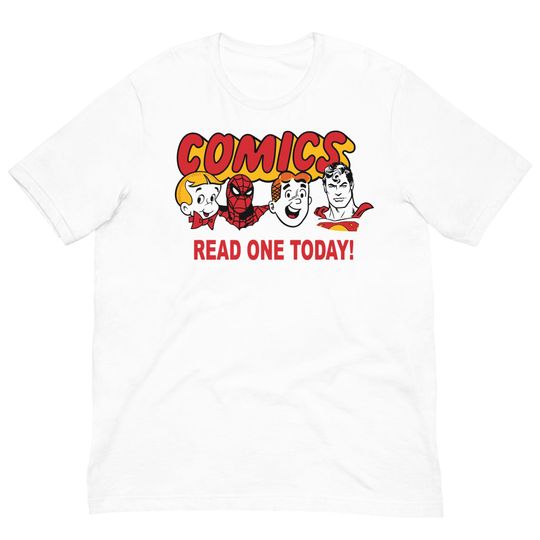 Retro Comic Tee – Hey Kids, Comics! Unisex Graphic T-Shirt
