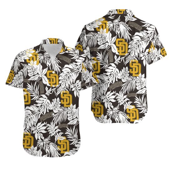 San Diego Baseball Team Padress Hawaiian Shirt