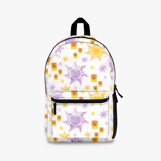 Tangled Sun Pattern Backpack