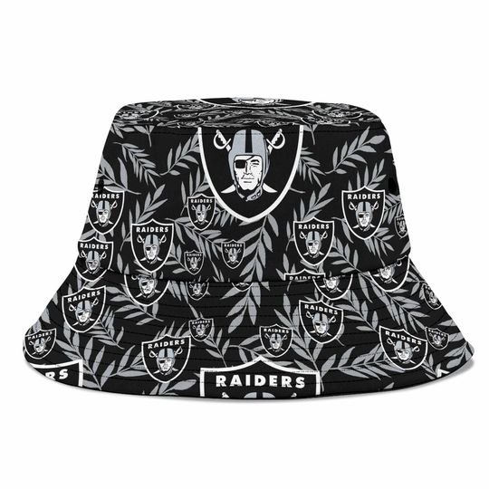 las vegas Raiders Hawaiian AOP Bucket Hat