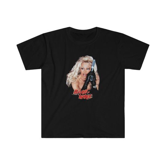 Barb Wire Pamela Anderson Lee Retro 90s Movie Tee