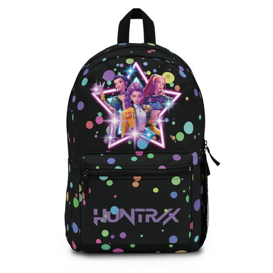 Colorful huntrix  Kids Backpack with Fun Design
