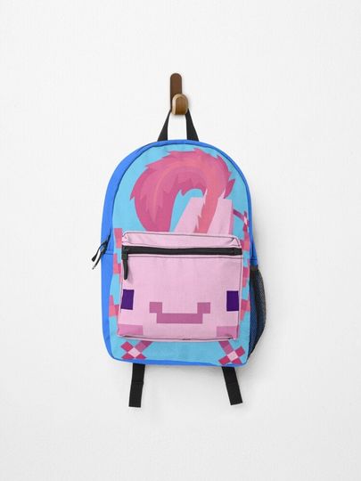 Minecraft Axolotl Backpack