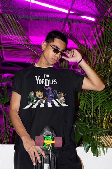 Yordles Graphic T-Shirt – League of Legends Unisex Anime Gamer Tee